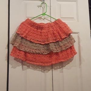 Pink and brown skirt Rachael and chole